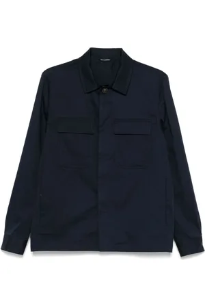 D.A. Daniele Alessandrini Hombre, Chaquetas, Azul, Talla: L