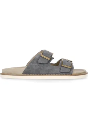 Brunello Cucinelli Hombre, Zapatos, Gris, Talla: 41 EU