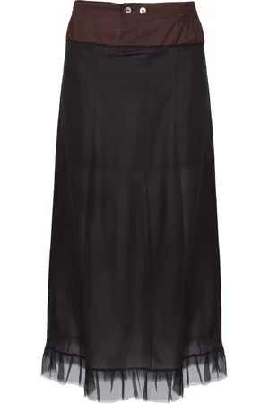 Maison Margiela Mujer, Faldas, Negro, Talla: XS