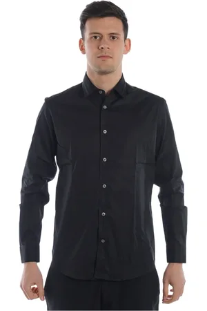 D.A. Daniele Alessandrini Hombre, Camisas, Negro, Talla: M