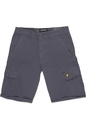Lyle & Scott Hombre, Pantalones cortos, Azul, Talla: W30