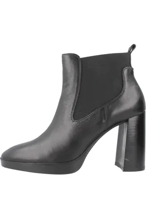 Geox Mujer, Zapatos, Negro, Talla: 39 EU