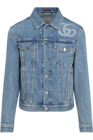 Gucci Hombre, Chaquetas, Azul, Talla: M