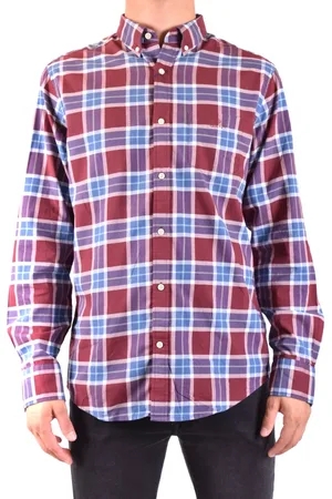 GANT Hombre, Camisas, Rojo, Talla: S