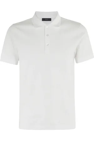 FAY Hombre, Camisetas, Blanco, Talla: XL