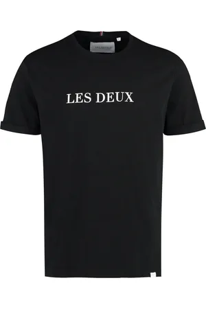 Les Deux Hombre, Camisetas, Negro, Talla: S