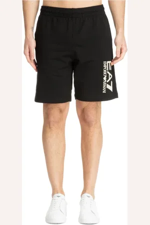 EA7 Hombre, Pantalones cortos, Negro, Talla: XL