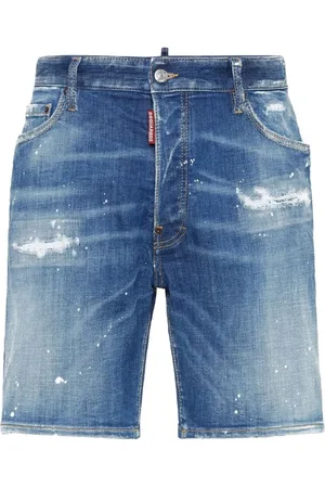 Dsquared2 Hombre, Pantalones cortos, Azul, Talla: S