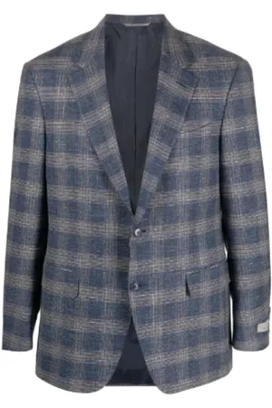 CANALI Hombre, Chaquetas, Azul, Talla: L
