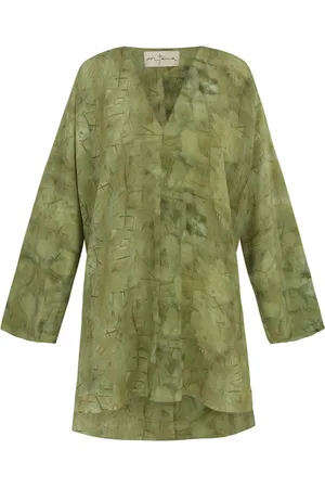 Cortana Mujer, Blusas y Camisas, Verde, Talla: L