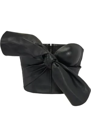 Alexander McQueen Mujer, Camisetas, Negro, Talla: S