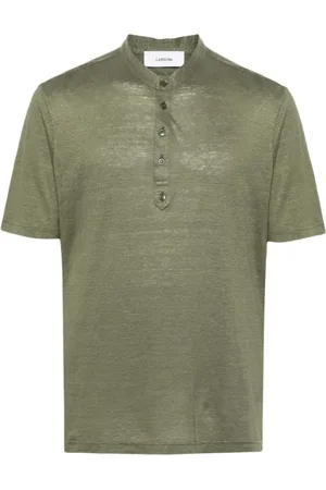 LARDINI Hombre, Camisetas, Verde, Talla: S