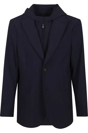 Emporio Armani Hombre, Chaquetas, Azul, Talla: S