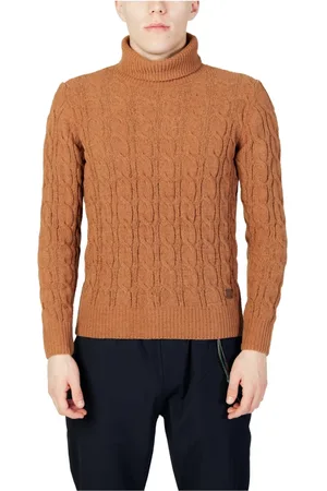GIANNI LUPO Hombre, Jerseys, Marrón, Talla: XS