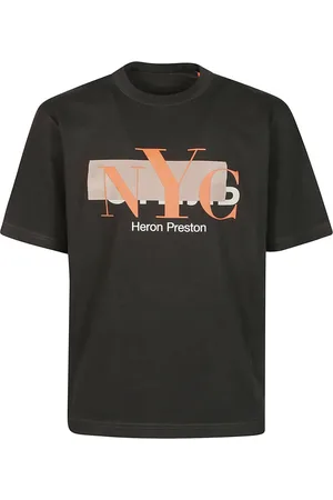 Heron Preston Hombre, Camisetas, Negro, Talla: S