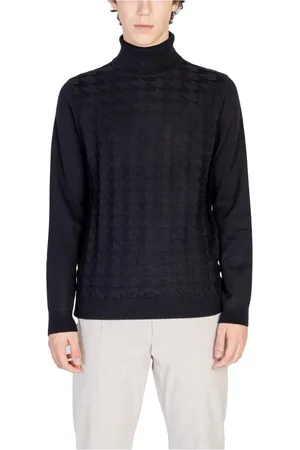 Antony Morato Hombre, Jerseys, Negro, Talla: L