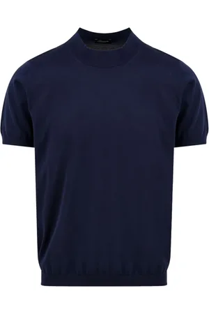 DRUMOHR Hombre, Camisetas, Azul, Talla: XL
