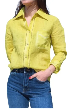 Masons Mujer, Blusas y Camisas, Amarillo, Talla: L