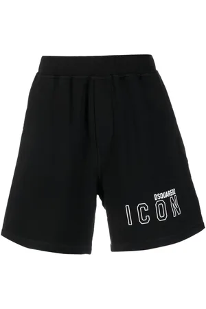 Dsquared2 Hombre, Pantalones cortos, Negro, Talla: M