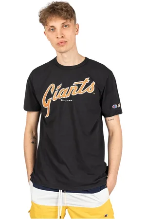 Champion Hombre, Camisetas, Negro, Talla: S
