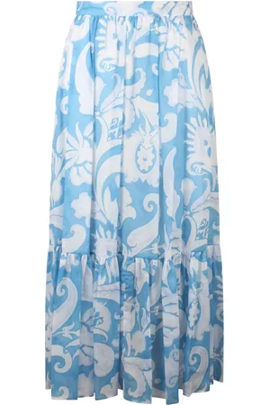 Etro Mujer, Faldas, Azul, Talla: M