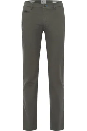 Brax Hombre, Pantalones, Verde, Talla: W36 L36
