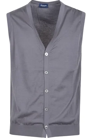 DRUMOHR Hombre, Chaquetas, Gris, Talla: L