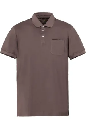 MOORER Hombre, Camisetas, Marrón, Talla: 3XL