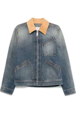 Alexander McQueen Hombre, Chaquetas, Azul, Talla: M