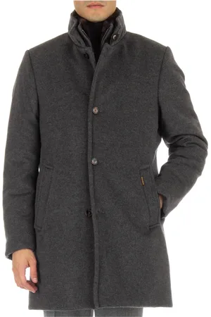 MOORER Hombre, Chaquetas, Gris, Talla: XL
