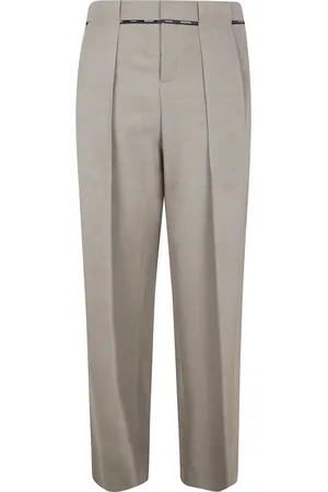 Balmain Hombre, Pantalones, Gris, Talla: M