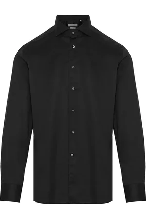 corneliani Hombre, Camisas, Negro, Talla: L