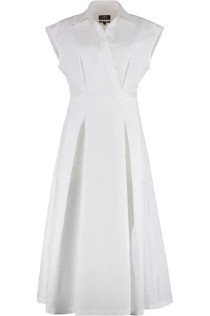 A.P.C. Mujer, Vestidos, Blanco, Talla: S