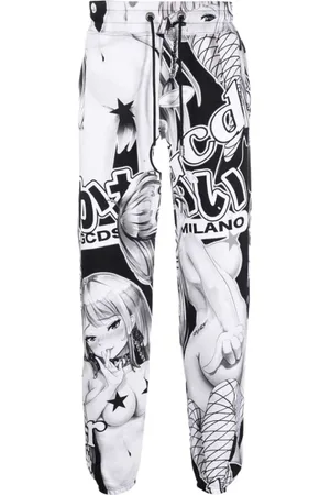 GCDS Hombre, Pantalones, Blanco, Talla: L