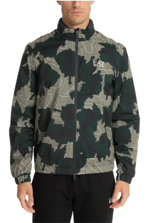 EA7 Hombre, Chaquetas, Verde, Talla: M