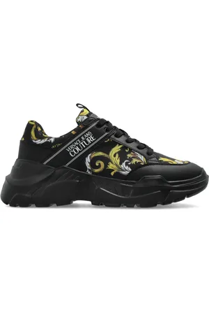 VERSACE Hombre, Zapatos, Negro, Talla: 44 EU