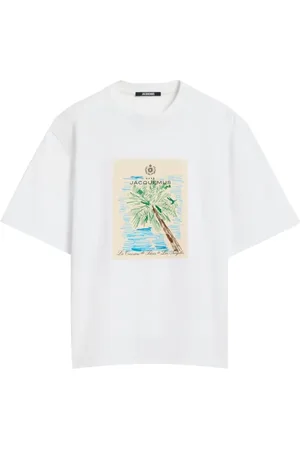 Jacquemus Hombre, Camisetas, Blanco, Talla: L