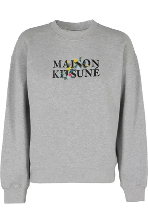 Maison Kitsuné Mujer, Sudaderas, Gris, Talla: M