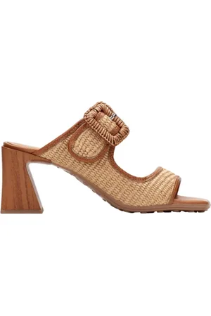 Hispanitas Mujer, Zapatos, Marrón, Talla: 36 EU