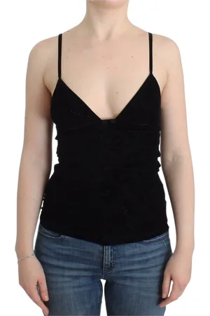 ERMANNO SCERVINO Mujer, Camisetas, Negro, Talla: S