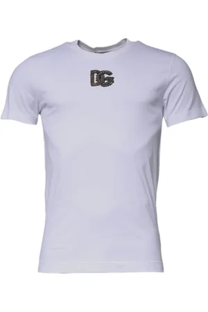 Dolce & Gabbana Hombre, Camisetas, Blanco, Talla: S