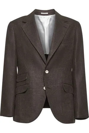 Brunello Cucinelli Hombre, Chaquetas, Marrón, Talla: M