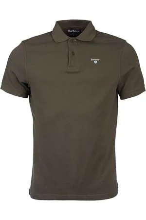Barbour Hombre, Camisetas, Verde, Talla: L