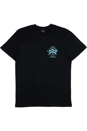 Deus Ex Machina Hombre, Camisetas, Negro, Talla: XL