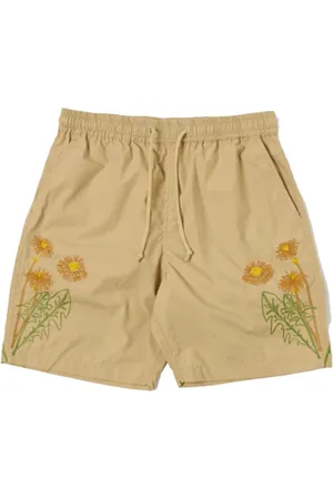 Universal Works Hombre, Pantalones cortos, Marrón, Talla: W28