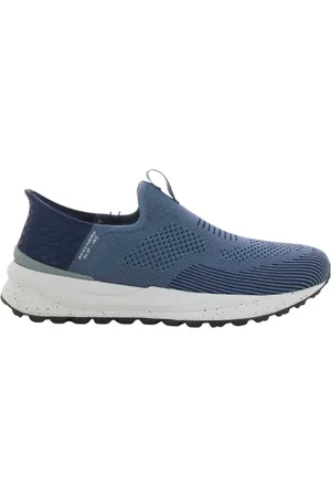 Skechers Hombre, Zapatos, Azul, Talla: 44 EU