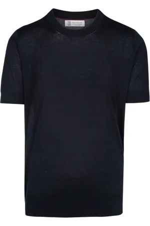 Brunello Cucinelli Hombre, Jerseys, Azul, Talla: S