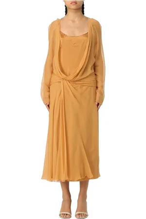 Alberta Ferretti Mujer, Vestidos, Marrón, Talla: M
