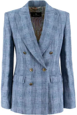 Etro Mujer, Chaquetas, Azul, Talla: XS