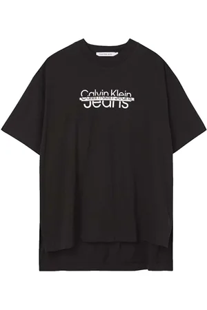 Calvin Klein Mujer, Camisetas, Negro, Talla: S